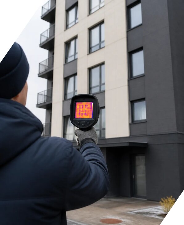 Тепловизионное обследование зданий в Пушкине от 5409 р. | ЭкспертизаРоссия